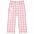 Mat Culture Plaid Pajama Pants – Pink